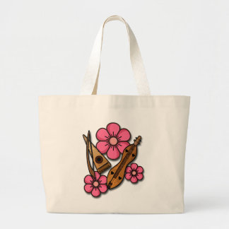Favorite Flowers Jumbo Tote Tygkasse
