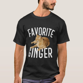 Favorite Ginger Tabby katt Älskare Graphic Gift T Shirt