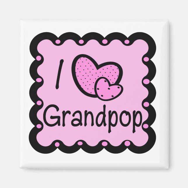Favorite Hangout Grandpop's House Magnet (Framsidan)