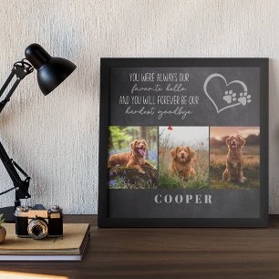 Favorite Hej Hardest Adjö Pet Memorial Poster