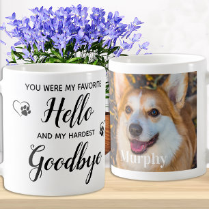 Favorite Hej Hardest Adjö Photo Pet Memorial Kaffemugg