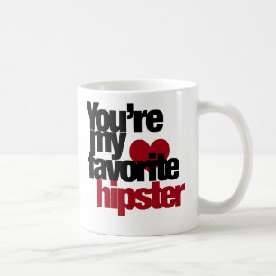 Favorite Hipster Kaffemugg