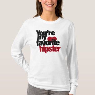 Favorite Hipster Tee Shirt
