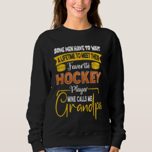 Favorite Hockey Player Mine ringer mig Grandpa T Shirt