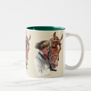 Favorite Horse Två-Tonad Mugg