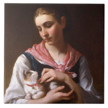 Favorite Kitten (av Émile Munier)