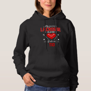 Favorite Lacrosse Player ringer mig Tio Mors dag T Shirt