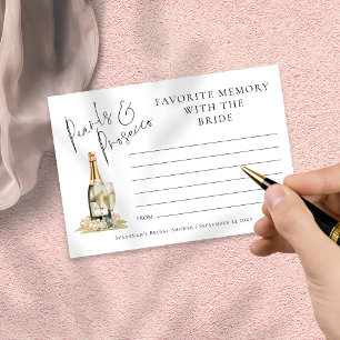 Favorite Memory Pearls Prosecco-Möhippa Kort