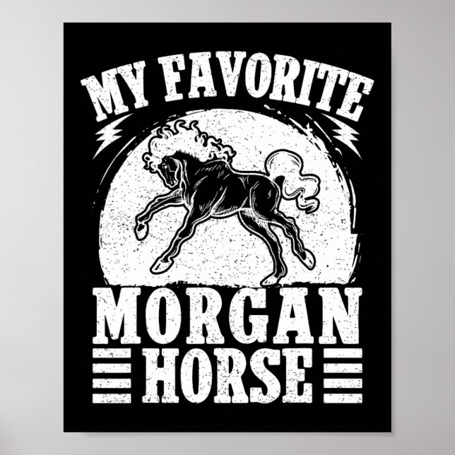  Favorite Morgan Horse Rider Poster (Framsidan)