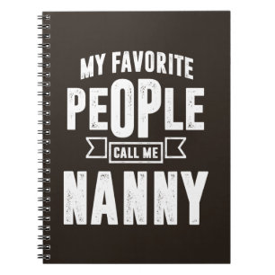 Favorite Nanny Anteckningsbok