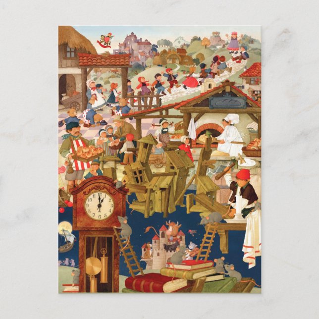 Favorite Nursery Rhymes Vykort (Framsida)