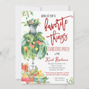 Favorite Sak julinbjudan Inbjudningar