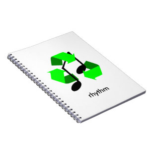 Favorite Sång-rytm Anteckningsbok Med Spiral