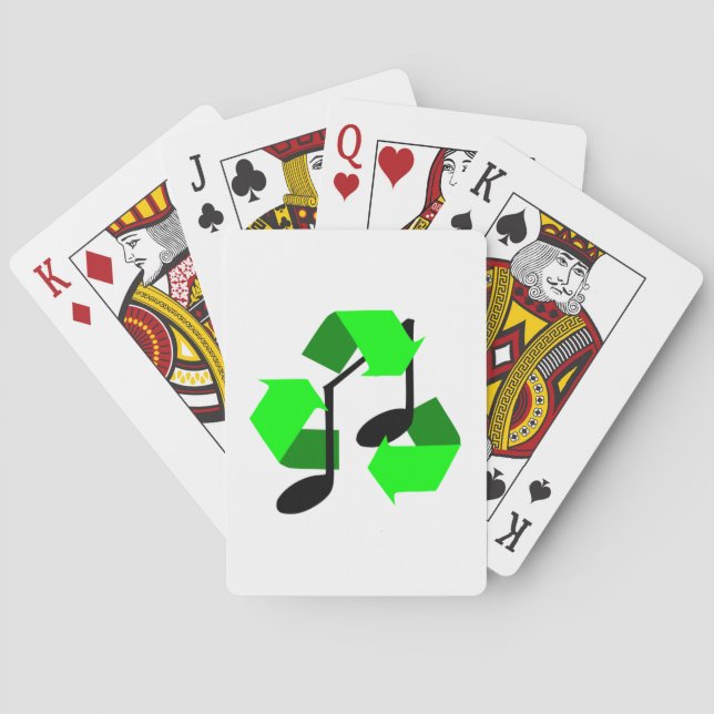 Favorite Sång-rytm Casinokort (Baksidan)