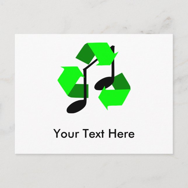 Favorite Sång-rytm Vykort (Framsida)