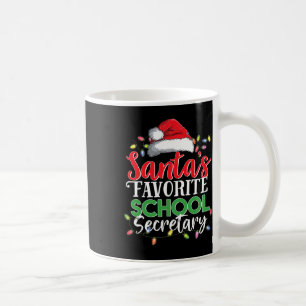 Favorite School Secretary Jul Funny Julafton Gif Kaffemugg