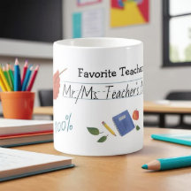 Favorite Teacher Personalize Uggla