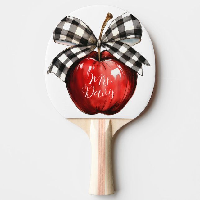 Favorite Teacher Ping Pong Paddle Pingisracket (Framsidan)