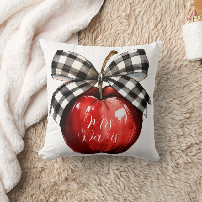 Favorite Teacher Throw Pillow Kudde (Filt)
