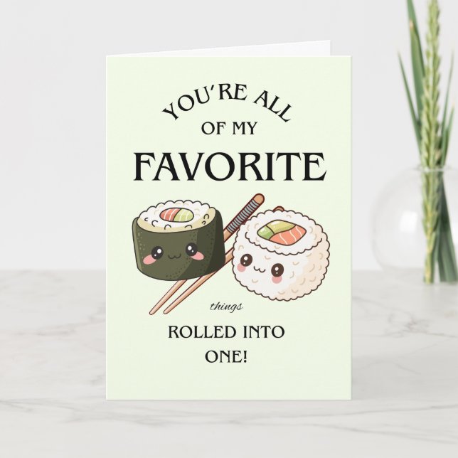 Favorite Things all rolled Into One Kort (Framsida)