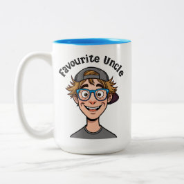 Favorite Uncle Mug Två-Tonad Mugg
