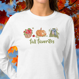 Favoriter-äpplen, Pumpkin, Sweater T Shirt