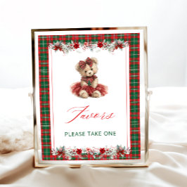 Favoriter för babybabykläder för julflicka poster