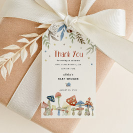 Favoriter för babykläder för whimsiskt vattenfärgs presentetikett