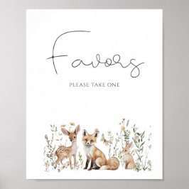 Favoriter för babyskor för trädsdjur poster