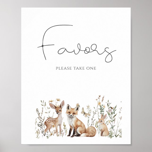 Favoriter för babyskor för trädsdjur poster (Framsidan)