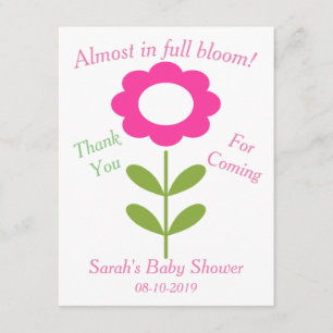 Favoriter för babyvisningsprogram för Blommigt med Tilläggskort