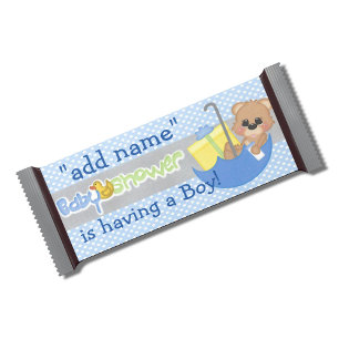 Favoriter för Blue Boy Baby Shower Candy Pub Wrapp Anteckningsblock
