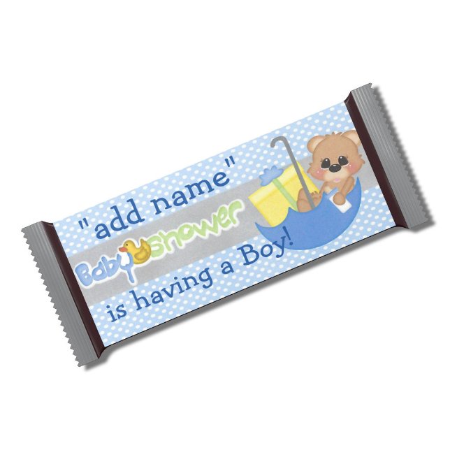 Favoriter för Blue Boy Baby Shower Candy Pub Wrapp Anteckningsblock (Skapare uppladdad)