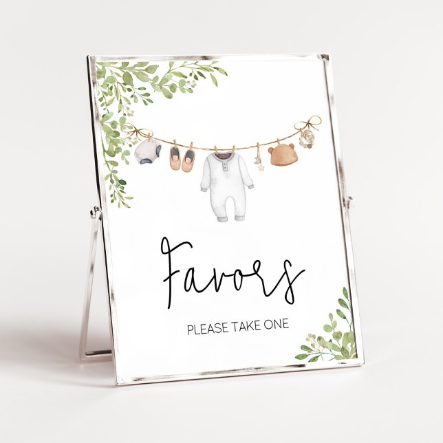 Favoriter för Boho Barnkläders Baby Shower Poster (A Sweet Little Baby Boho Baby Shower Favors Sign)