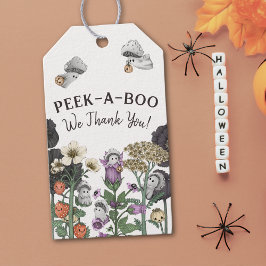 Favoriter för Cute Peek-a-Boo Halloween Baby Showe Presentetikett