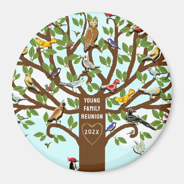 Favoriter för familjesammanträden magnet (Framsidan)