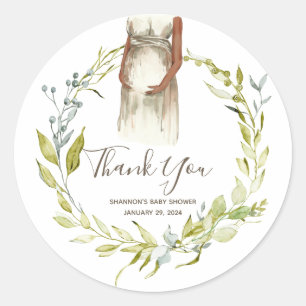 Favoriter för gravida kvinnor som visar barn runt klistermärke