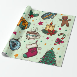 Favoriter för Helgdag av vintage Presentpapper