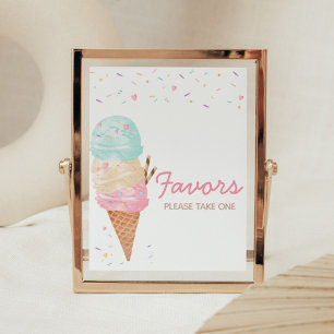 Favoriter för Ice Cream Baby Shower Poster