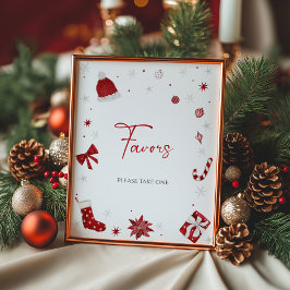 Favoriter för julgranen i Santa Baby Poster
