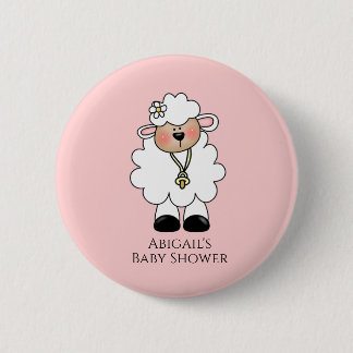 Favoriter för Lamb Baby Shower Knapp