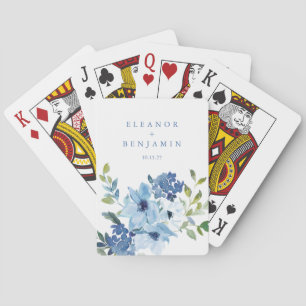 Favoriter för ljusblå vattenfärg på Blommigten Brö Casinokort