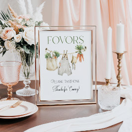 Favoriter för lokalt odlad babybabyvy poster