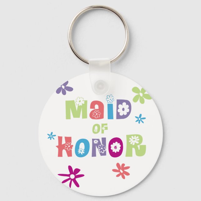 Favoriter för maid of honor nyckelring (Framsida)