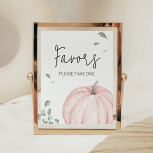 Favoriter för minimalistisk babybabyknare för rosa poster