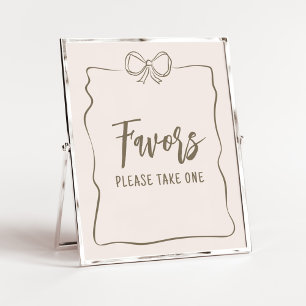 Favoriter för minimalistisk babyvy för coquette poster