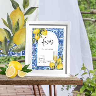 Favoriter för Möhippan Lemons & Mediterranean Tile Poster