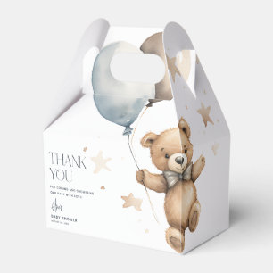 Favoriter för Nalle Baby Shower-Tack Presentaskar
