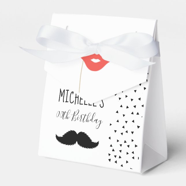 Favoriter för Photo Booth Party personlig Guest Presentaskar (Framsidan Sidan)