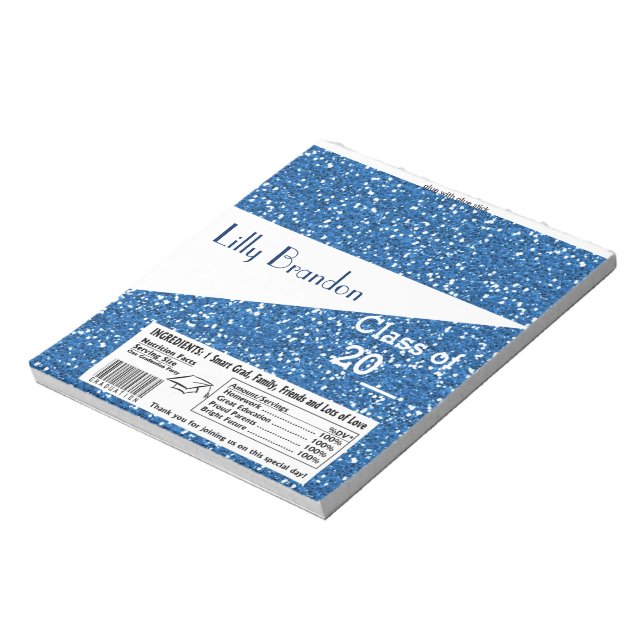 Favoriter för Skolpartiet Studenten Candy Pub Wrap Anteckningsblock (Roterad)